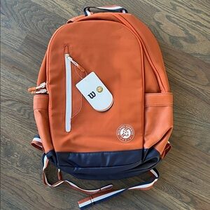 💎Rare💎 NWT Roland Garros Tour Backpack • Clay